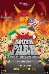 South Park: Bigger, Longer, & Uncut 25th Anniversary Poster